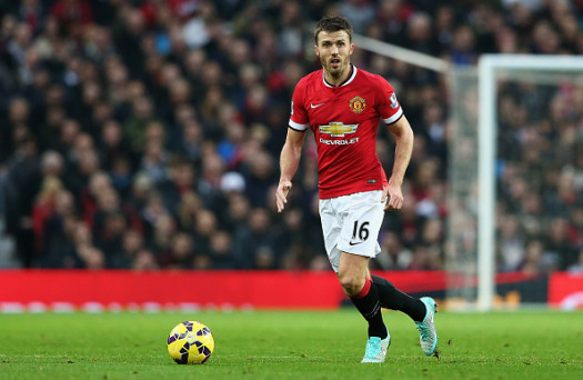 Carrick, key figure in the game, shackled for fifteen minutes, but that's not enough