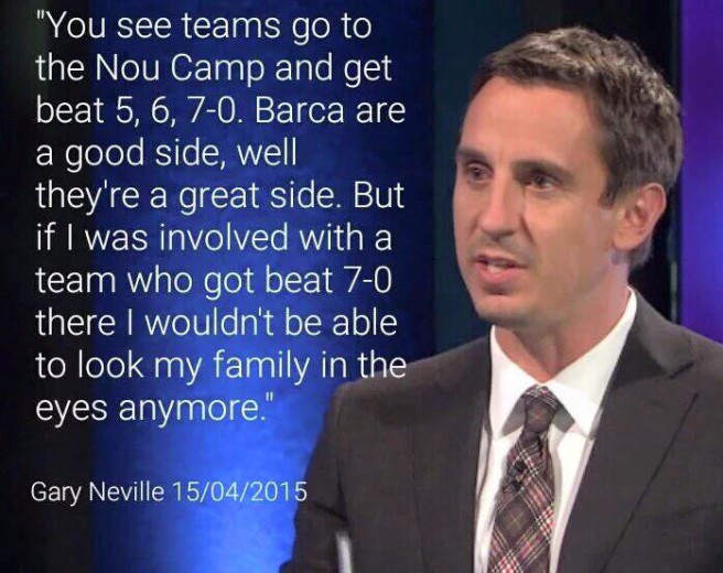 Gary Neville caught in false quote storm.