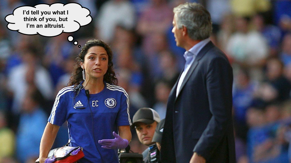 Eva Carneiro, like Wayne Rooney, paid the price of altruism