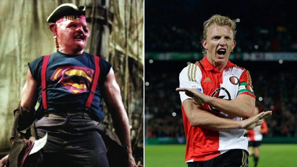 Dirk Kuyt was largely in the background as his mates hung around then toppled Mourinho's United.