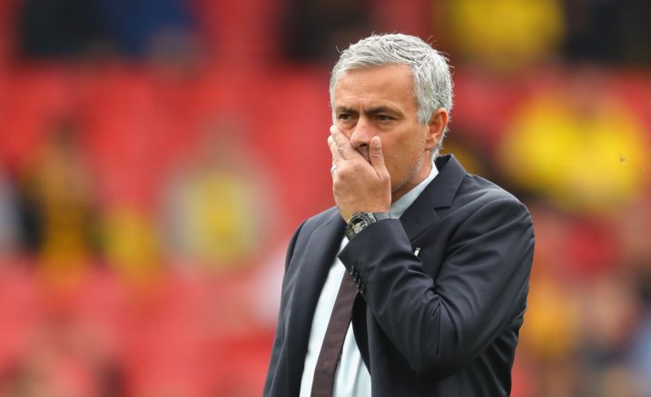 José Mourinho has to be concerned after three successive defeats