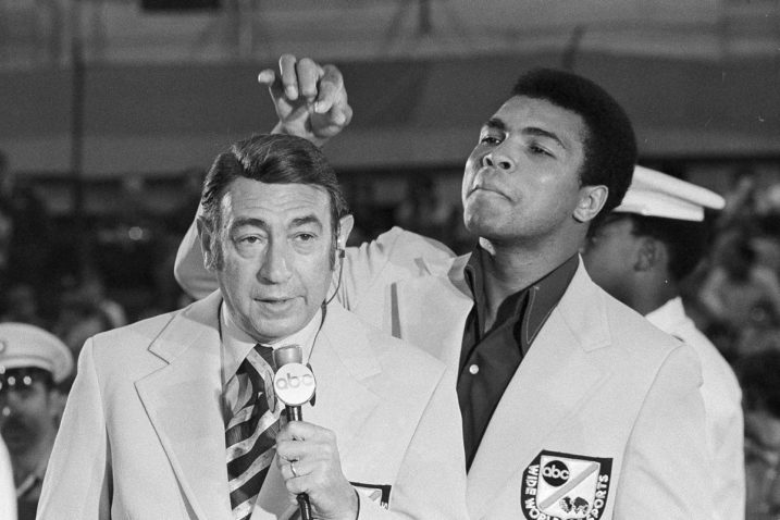 Cosell's influence on Monday night Football was matched only by his effect on boxing.