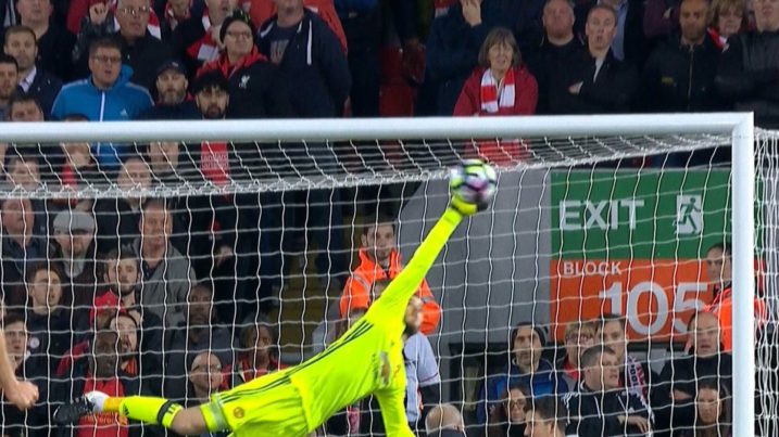 the most exciting moment for United happened at the wrong end at Anfield