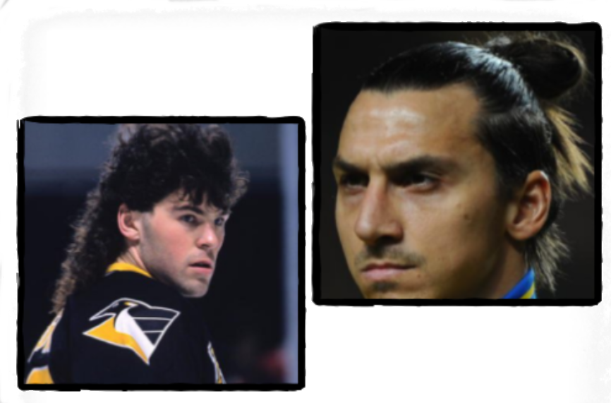 Before Ibra made the top knot sport's most recognizable hairstyle, there was Jagr and The Mullet