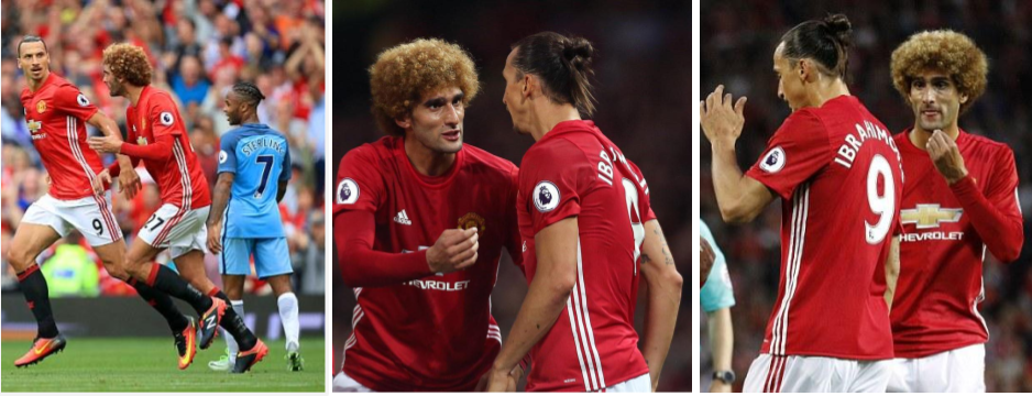 Fellaini seems shorter in pictures