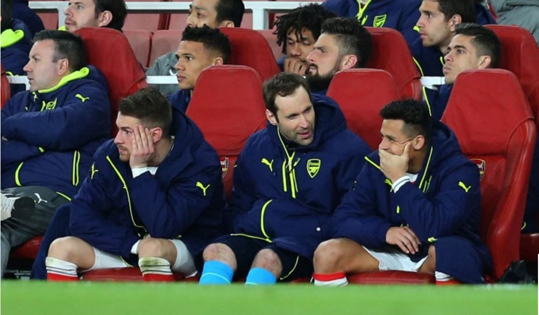 Alexis Sanchez finds humor in his own club being humiliated