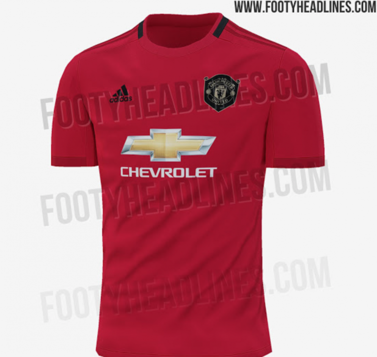 manchester united current jersey