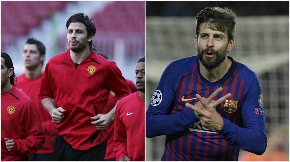 Gerard Pique excited about Man Utd draw in Champions League: 'I'm
