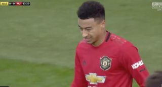 Video Lingard Scuffs Golden Opportunity On Goal Against Watford