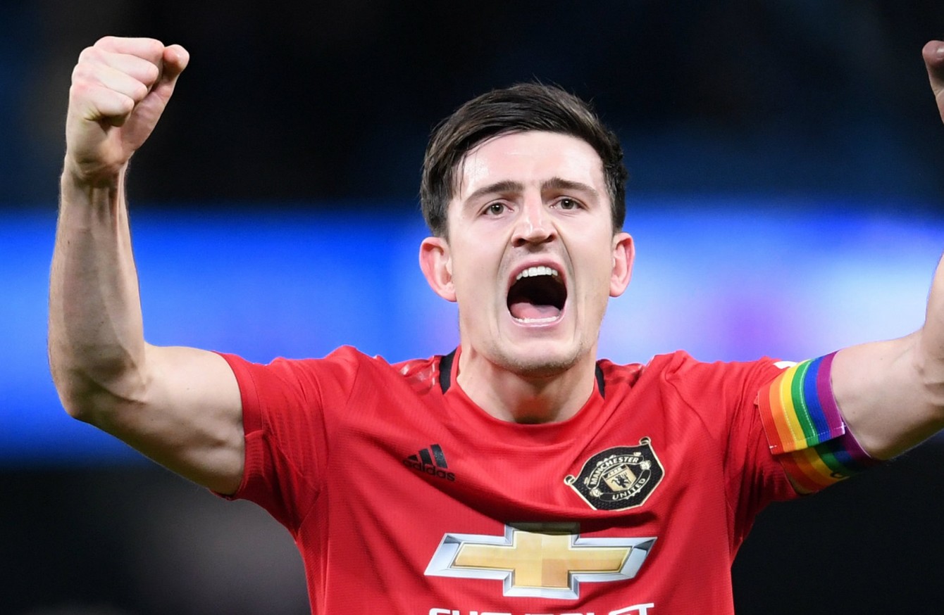 Den 31-år gammal 194 cm lång Harry Maguire i 2024