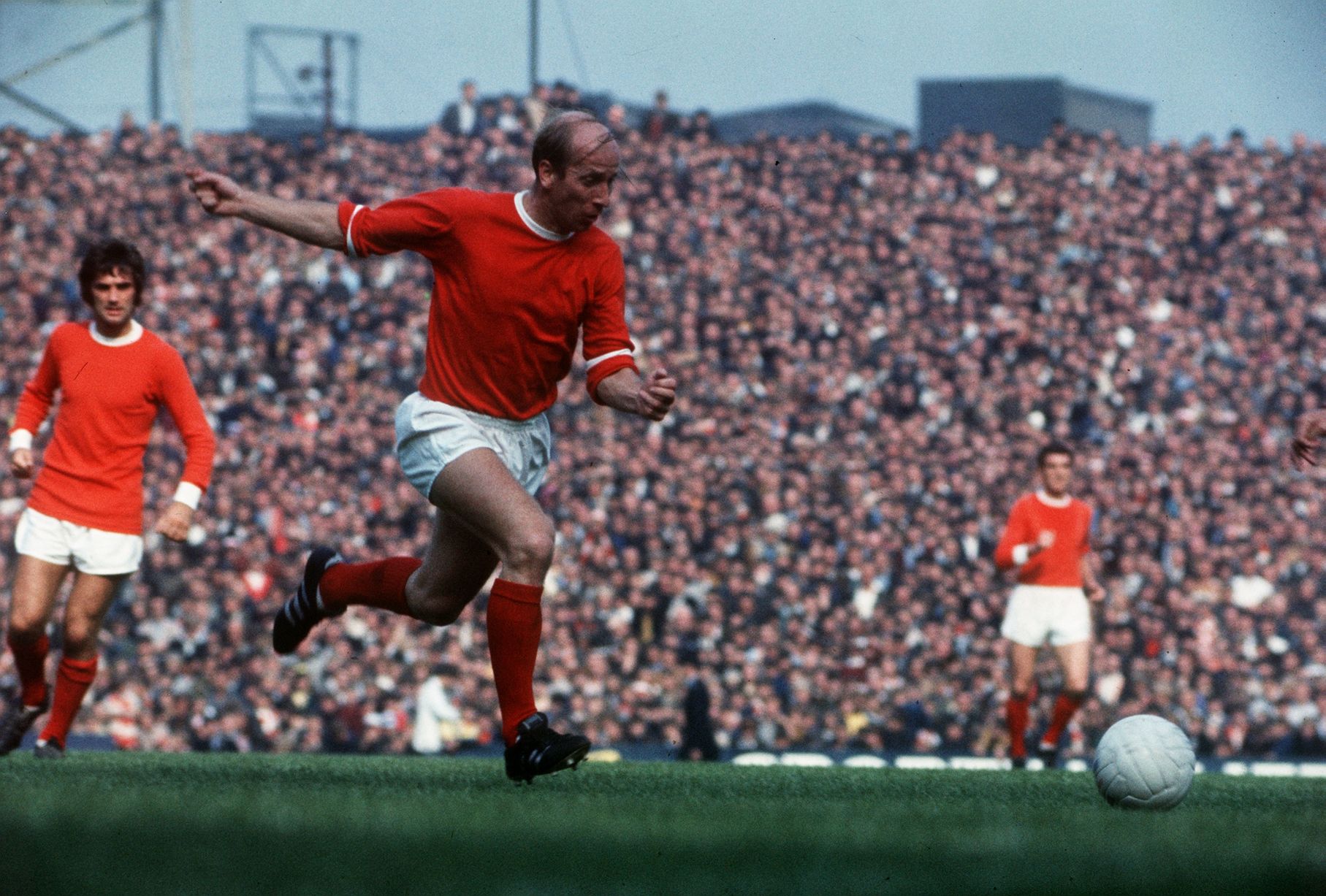Sir Bobby Charlton voted Manchester United's greatest-ever English player