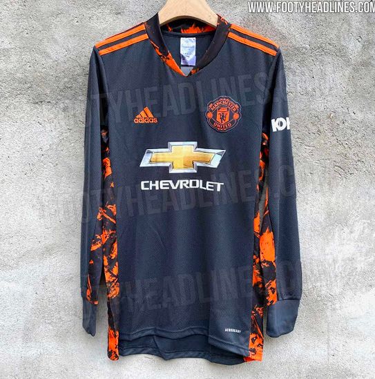 Man utd hot sale goalkeeper kit 2020