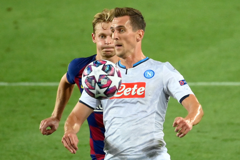 Man United hold informal talks over Napoli forward Arkadiusz Milik