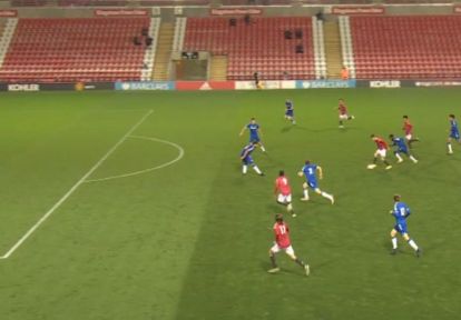 Video: Anthony Elanga scores equaliser against Everton U23s