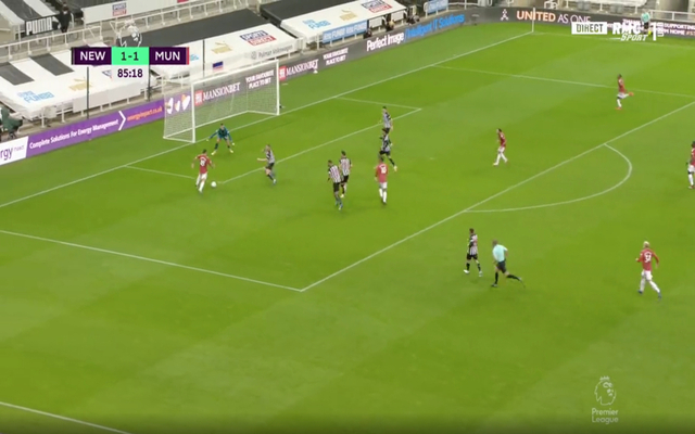 Video - Bruno Fernandes scores against Newcastle