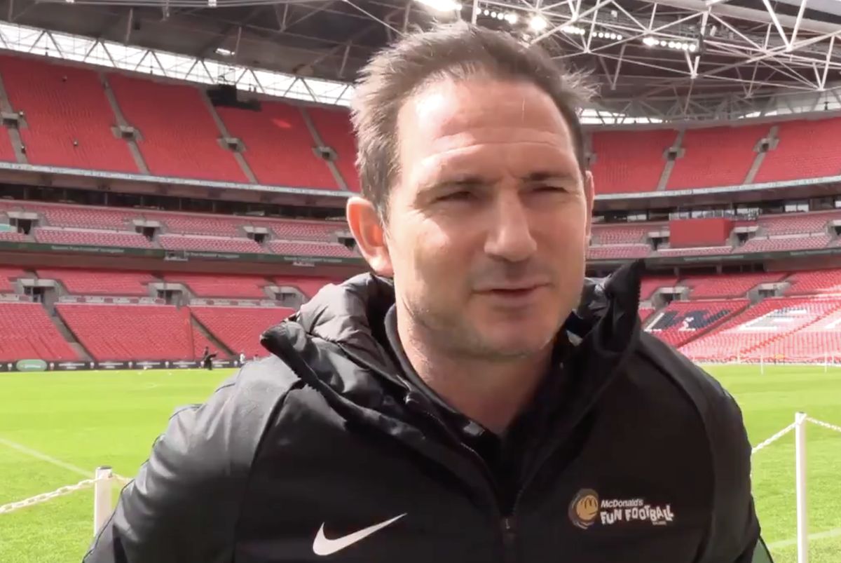 (Video) Frank Lampard delivers exciting prediction for Man United
