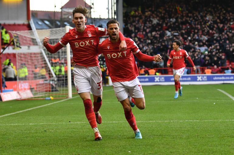 James Garner continues to impress at Nottingham Forest