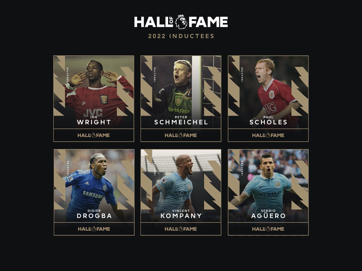 Top 10 legends for the Premier League Hall of Fame