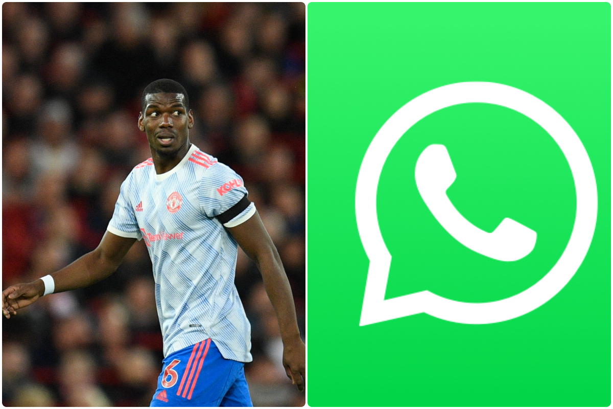 Paul Pogba leaves Manchester United WhatsApp group