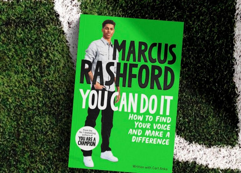 Marcus Rashford's new book 'You Can Do It' out now