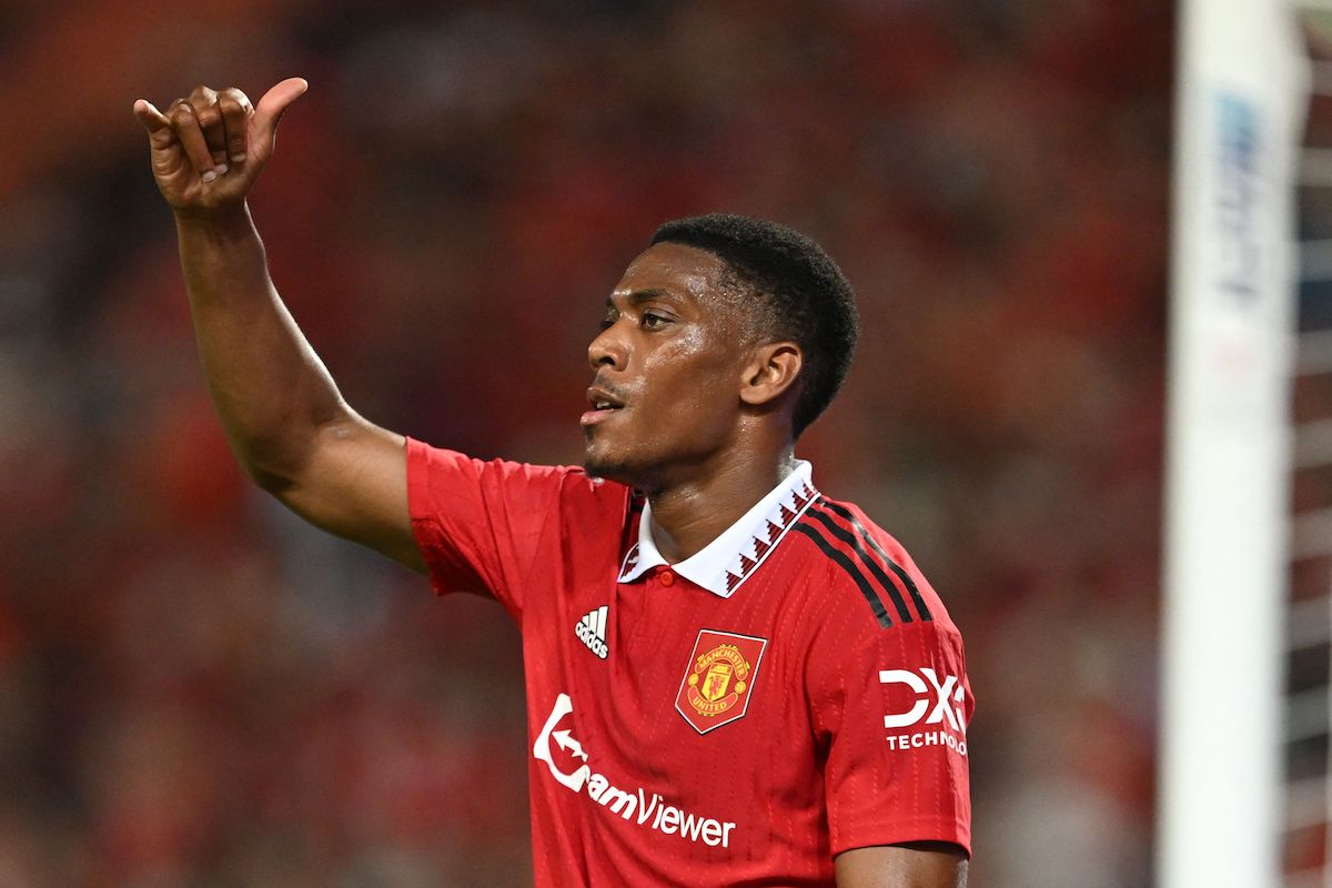 Anthony Martial admits he's 'really happy' after impressive start to pre-season