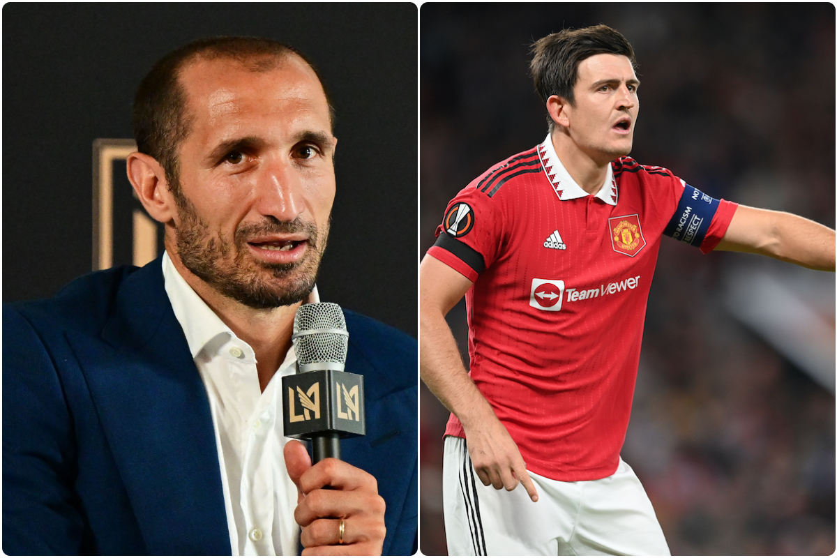 Chiellini feels sympathy for Manchester United skipper Harry Maguire