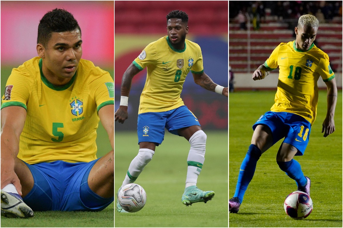 Man United trio named in Brazil squad for World Cup warm-up