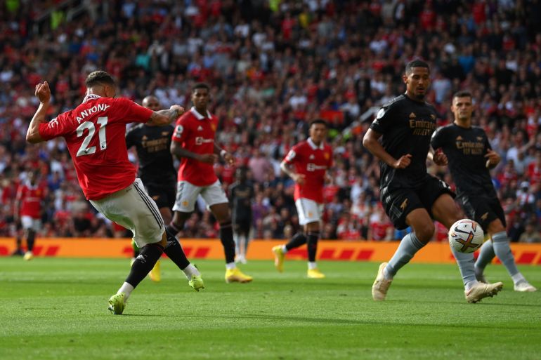 Watch: Every single Man United touch in build-up to Antony goal vs Arsenal