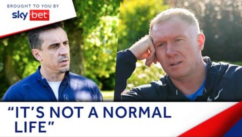 The Overlap: Gary Neville speaks to Paul Scholes about post-football life