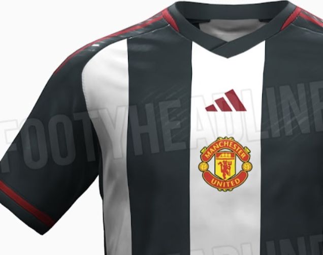 Man Utd's 'monstrosity' of a 2023/24 home kit 'leaked' with launch