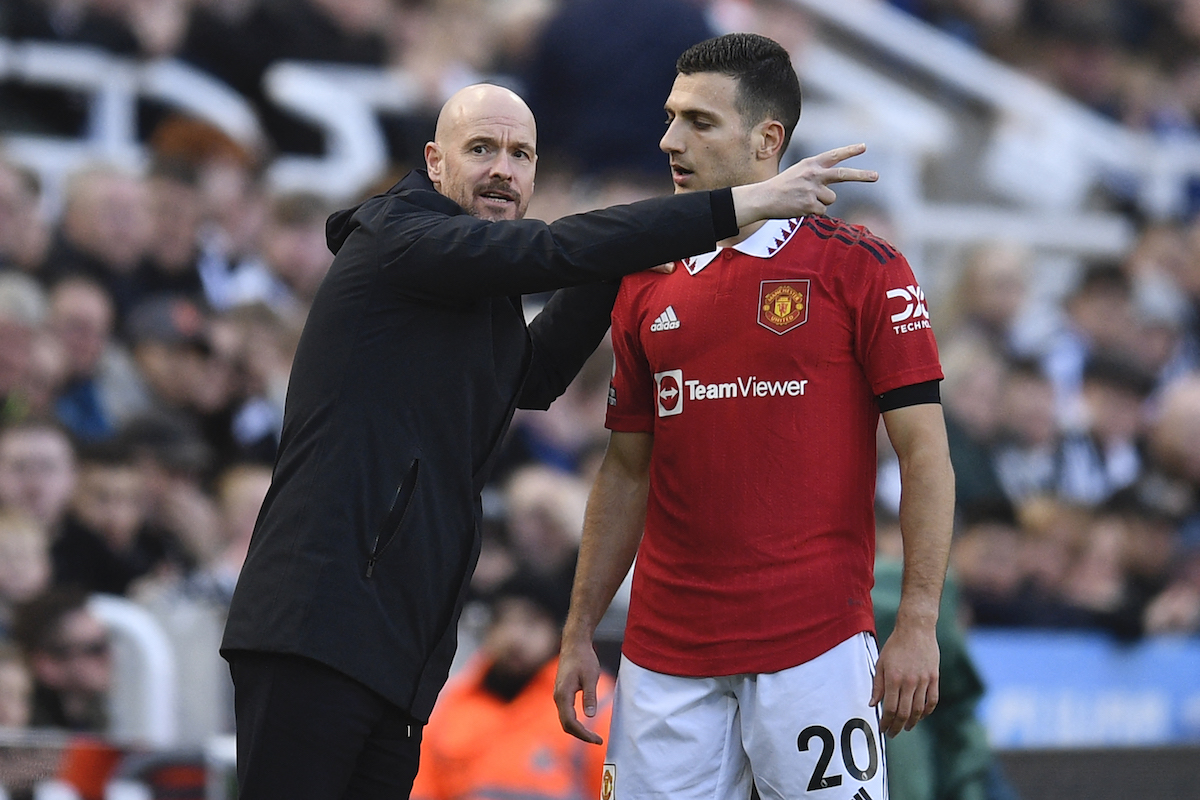 Diogo Dalot agrees with Erik ten Hag about Newcastle's mindset after 2-0  defeat