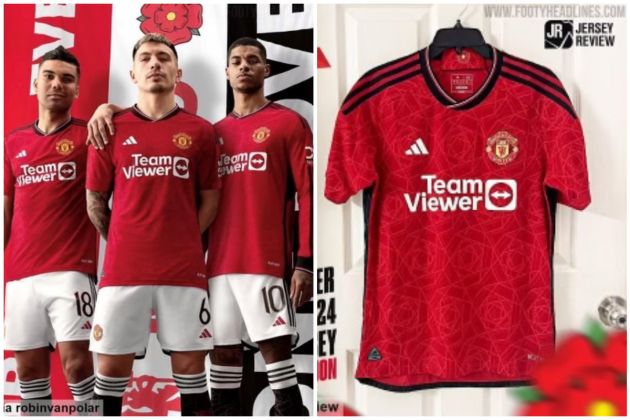 Manchester United 18-19 Home Kit Revealed - Footy Headlines