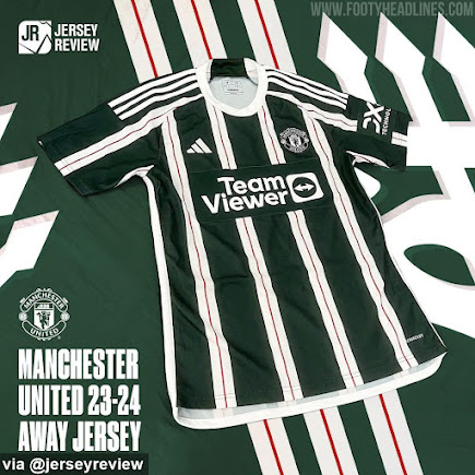 New For 2023/24: Manchester United Away Kit 