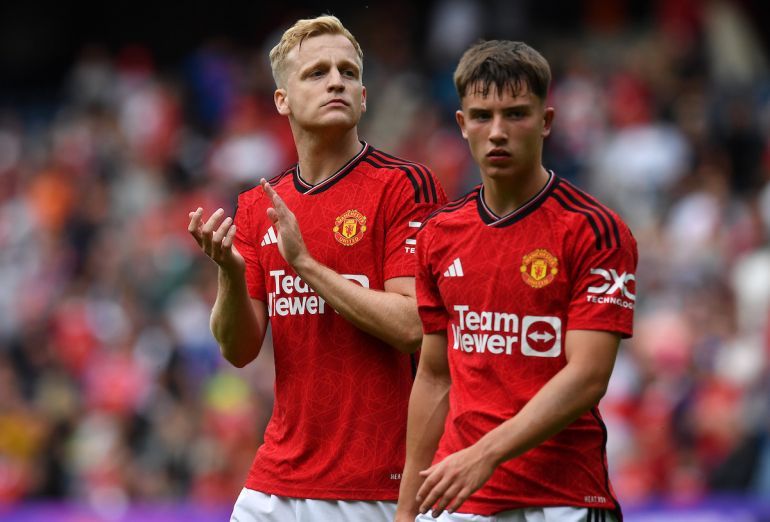 Matej Kovar hails Manchester United duo after Lyon win