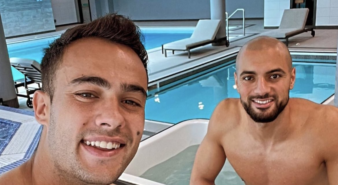 Photo Sofyan Amrabat Becomes Well Acquainted With Manchester United