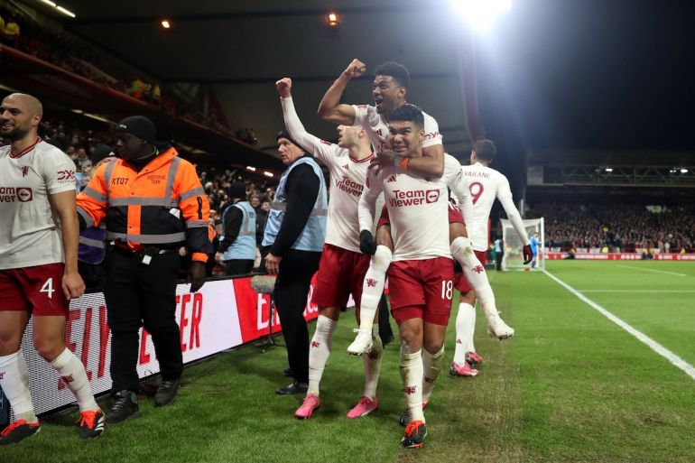 Casemiro Voted Man Of Match After Guiding Manchester United Into FA Cup ...