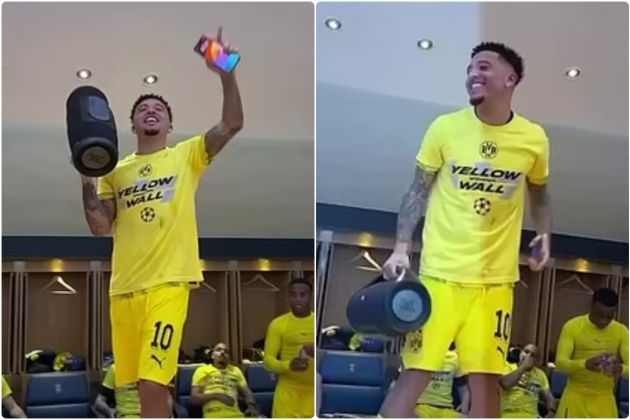 Video: Sancho leads BVB dressing room celebrations with Adele classic