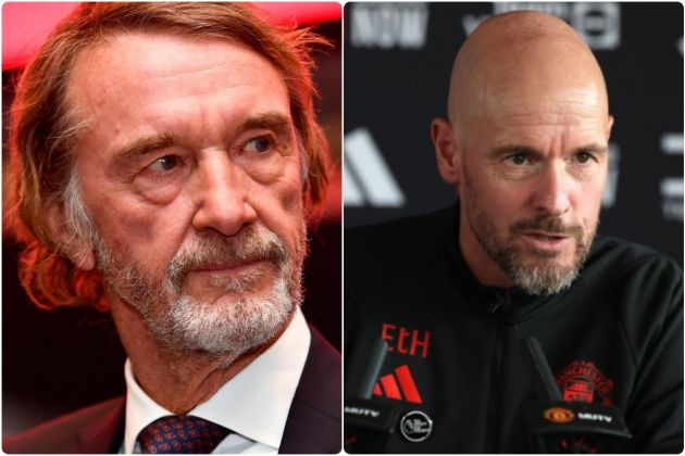 Sir Jim Ratcliffe Erik ten Hag Man United