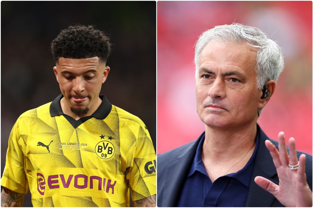 Jose Mourinho highlights reasons for Jadon Sancho flopping at United