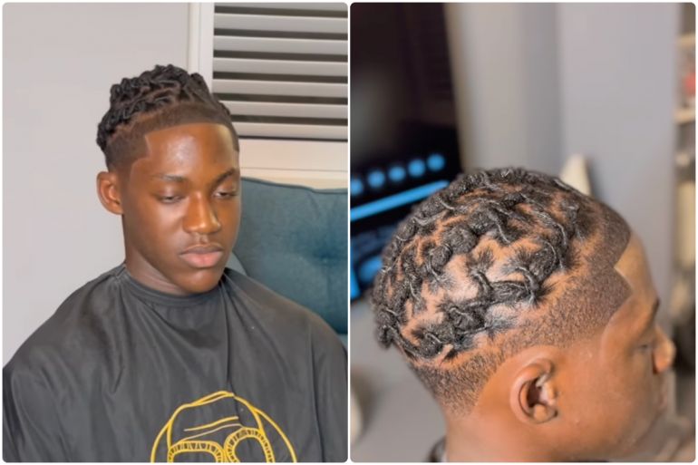 Kobbie Mainoo shows off new hairstyle during post-Euro 2024 break