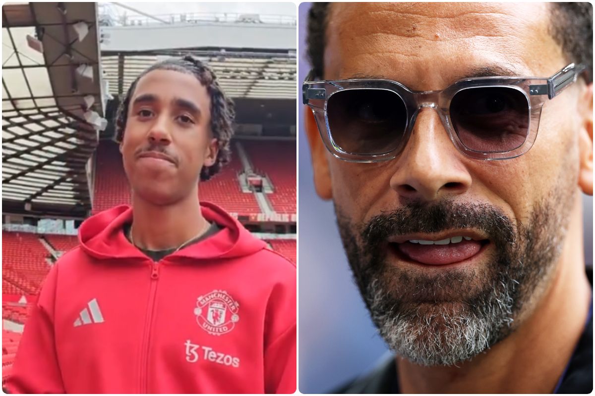 Leny Yoro explains Rio Ferdinand's influence behind Man Utd transfer