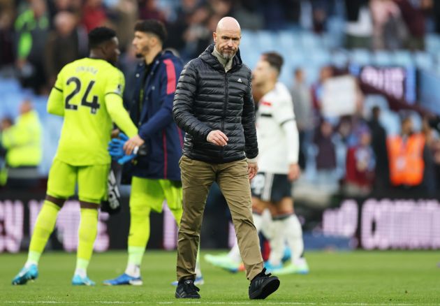 Erik ten Hag's Manchester United future looks in doubt after Aston Villa draw