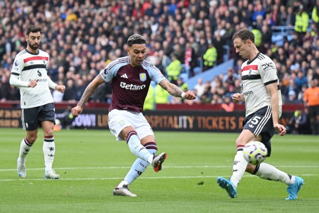 Graham Potter was impressed with Jonny Evans against Aston Villa