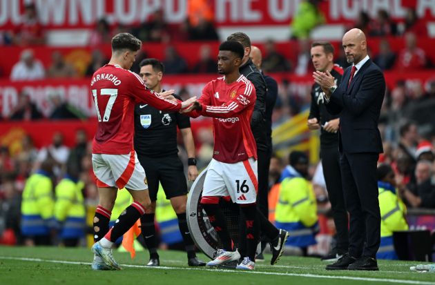 Alejandro Garnacho and Amad Diallo of Manchester United have both sustained injuries, ruling them out of action over the international break.