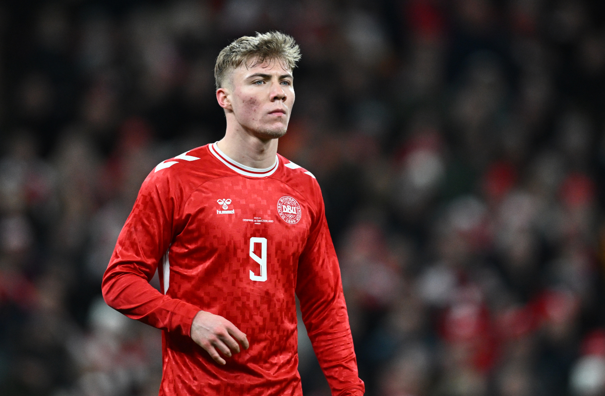 Rasmus Hojlund was slammed by the Danish press for his lacklustre showing in Denmark’s 2-2 draw with Switzerland.