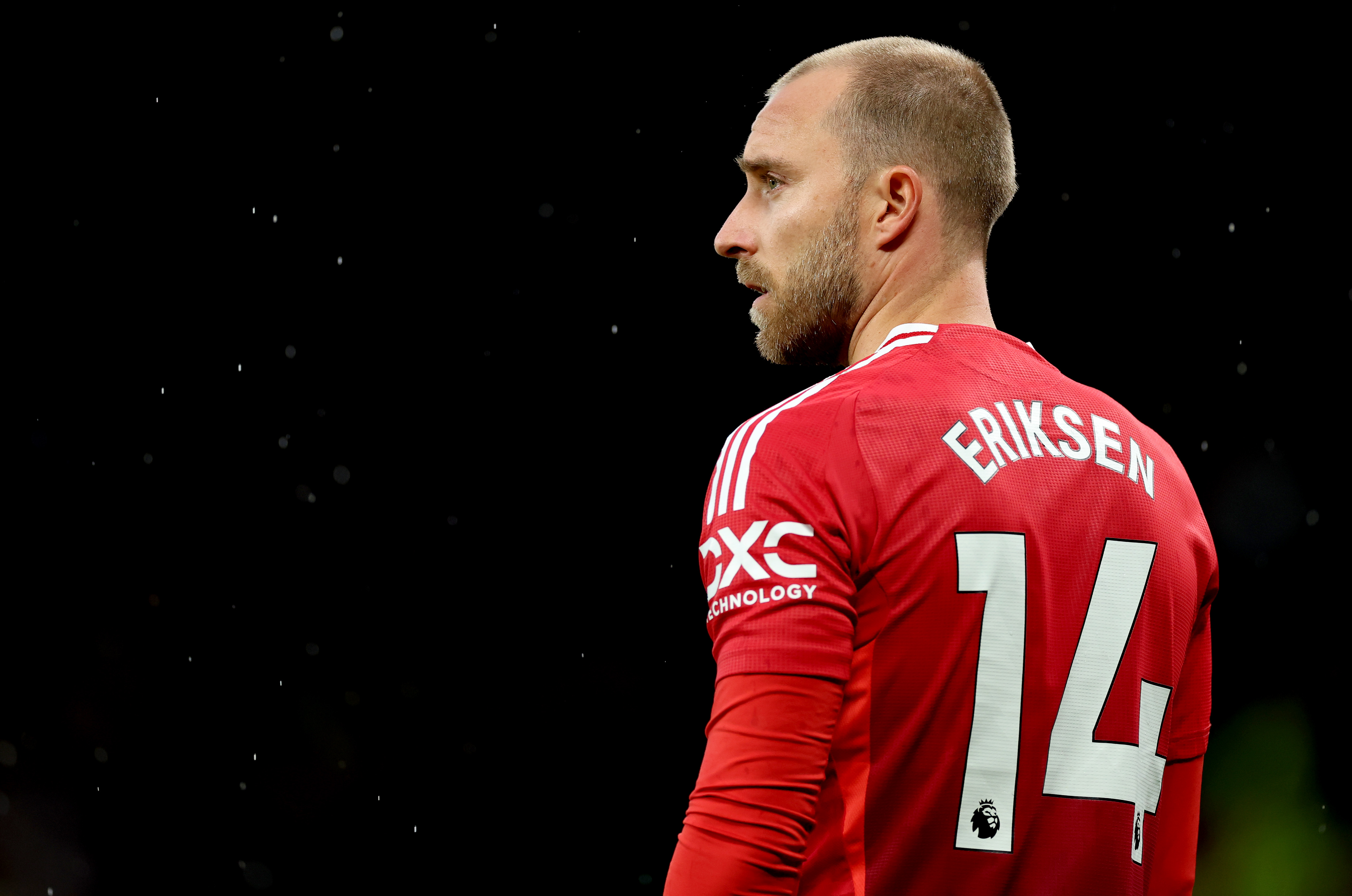 Christian Eriksen is one of six Manchester United players out of contract in June 2025.