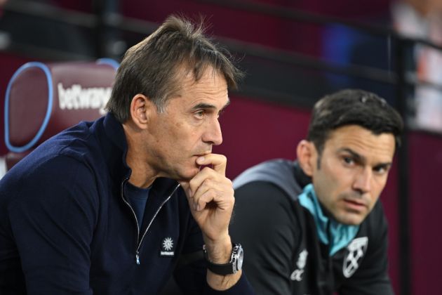 Julen Lopetegui has endured a nightmare start since taking the reins at West Ham.