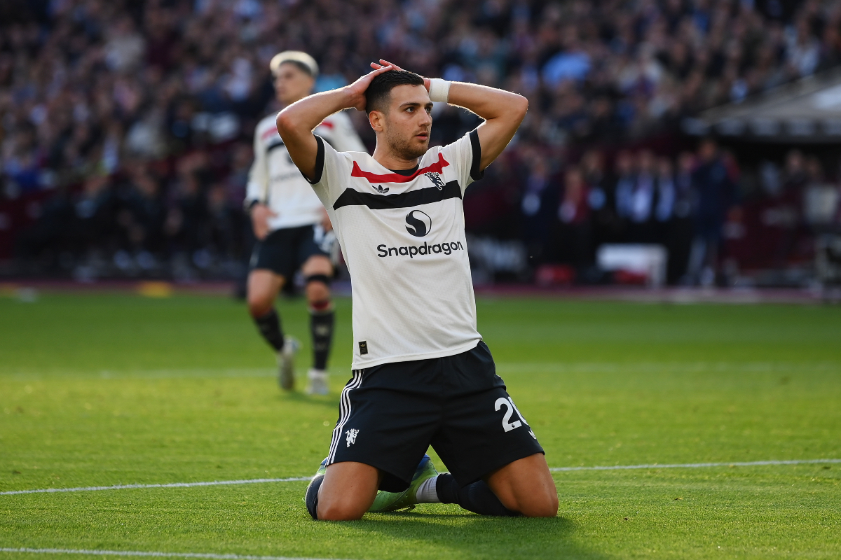 Erik ten Hag has rallied behind Diogo Dalot after the defender’s shocking open-goal miss.