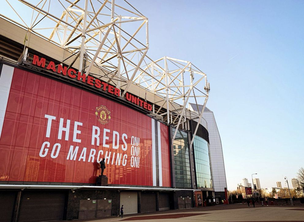 Old Trafford from the outside