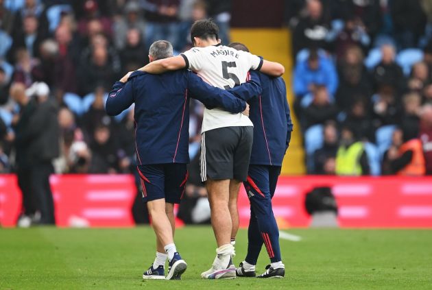 Harry Maguire joins Alejandro Garnacho on the injury list